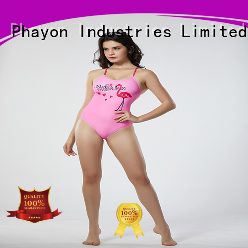 PHAYON red wholesale ladies swimwear good selling for swimming pool