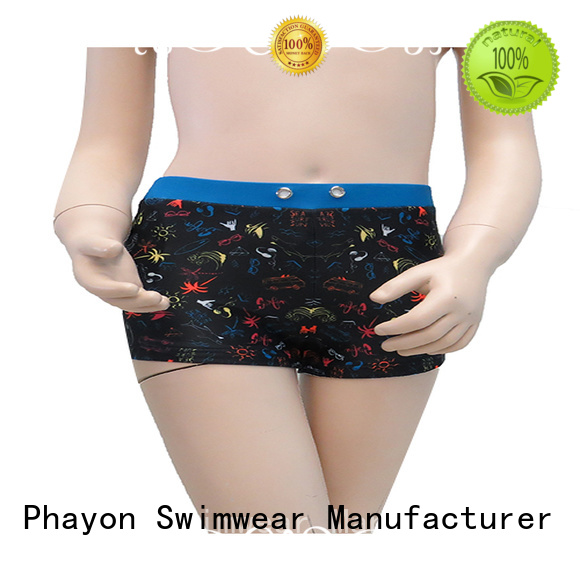 PHAYON custom made swimsuits boxer trunks for beach