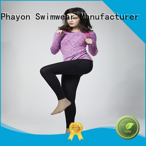 PHAYON wholesale cycling clothing brands yoga fitness wear for outdoor activity