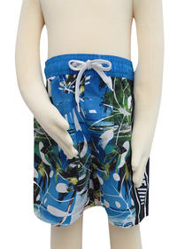 Fashion print beach shorts for boys