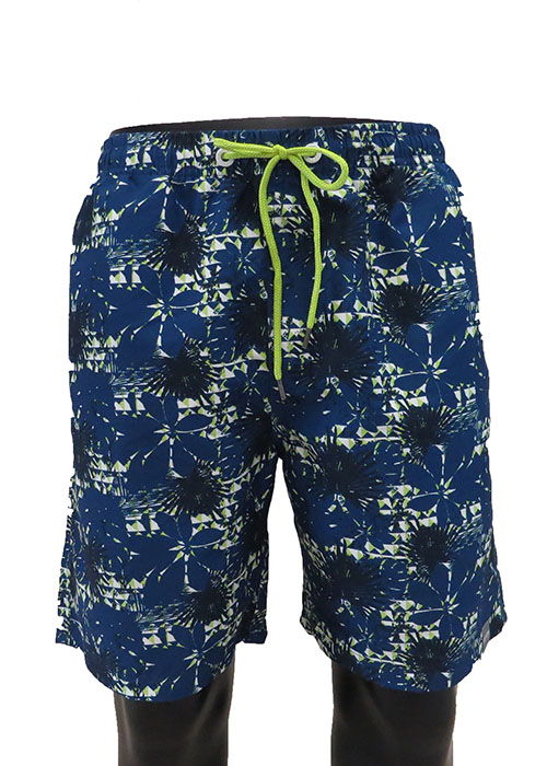 Print man beach Shorts with waist elastic design
