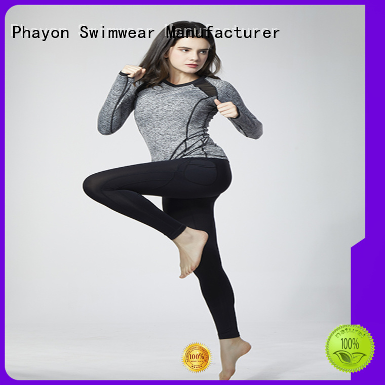 comfortable active sportswear good selling for outdoor activity PHAYON