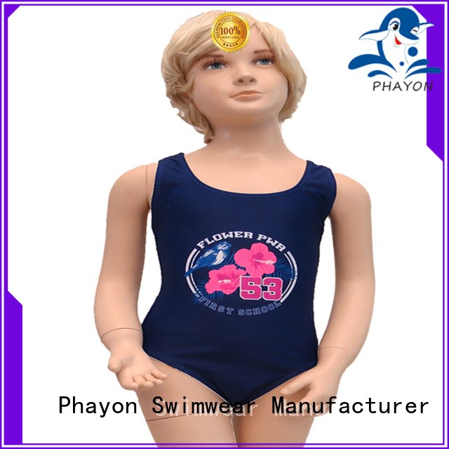 PHAYON girls swimsuit bathing suit for swimming pool