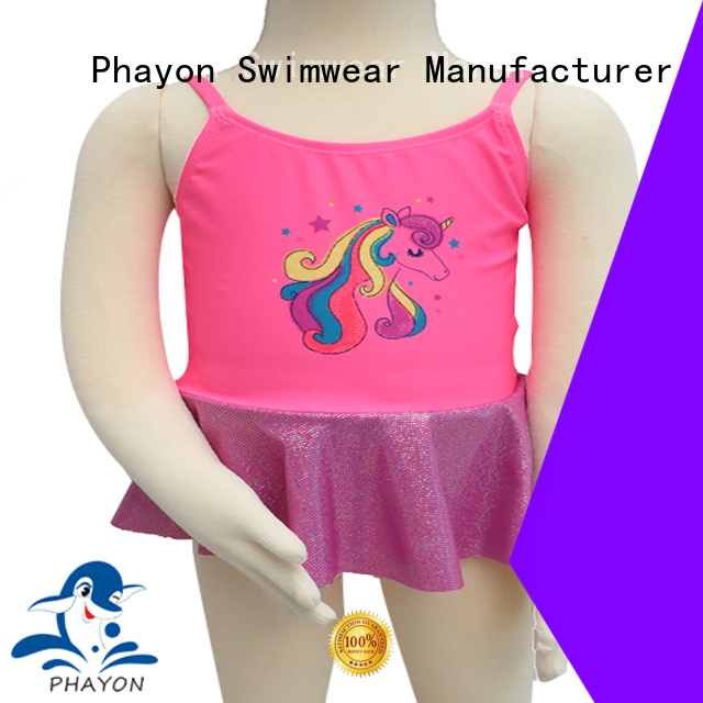 professional bathing suits for kids girls dress for beach PHAYON