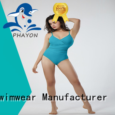 PHAYON bathing suits custom with back hollow for swimming pool