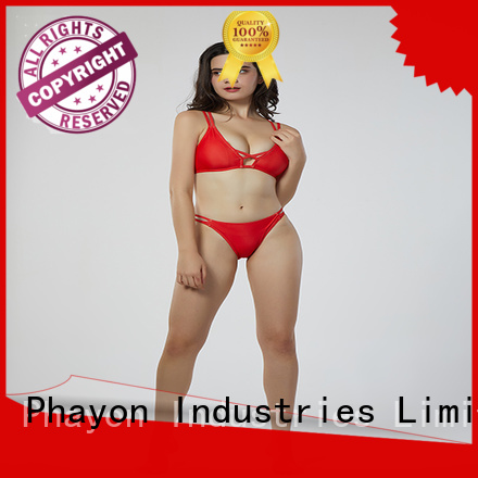 Custom Made Red Thin Cross Strap Bikini V Neck Two Piece bathing suits for Women