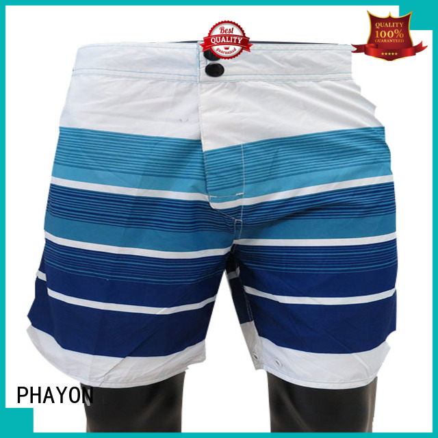 PHAYON five cent  beach shorts with waist elastic design for holiday