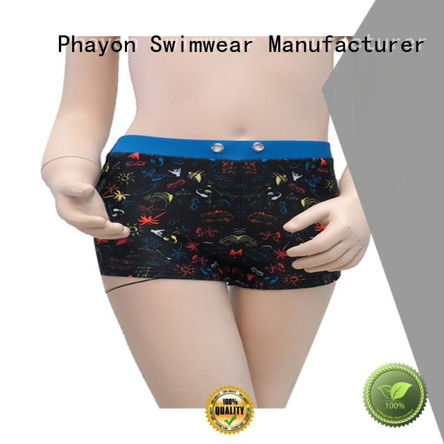 PHAYON custom swim trunks boxer trunks for swimming pool