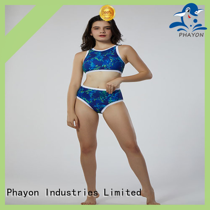 PHAYON striped ladies bikini supplier for swimming pool