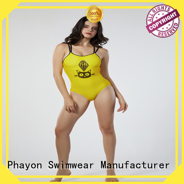 PHAYON ripple womens tankini swimsuits manufacturer for swimming pool