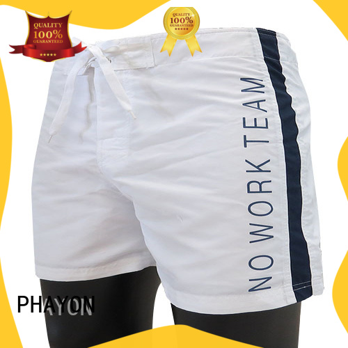 PHAYON mens board shorts supplier for swimming pool