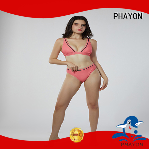 PHAYON ripple ladies swimsuit supplier for holiday