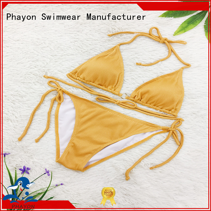 PHAYON one piece bikini wear with back hollow for holiday