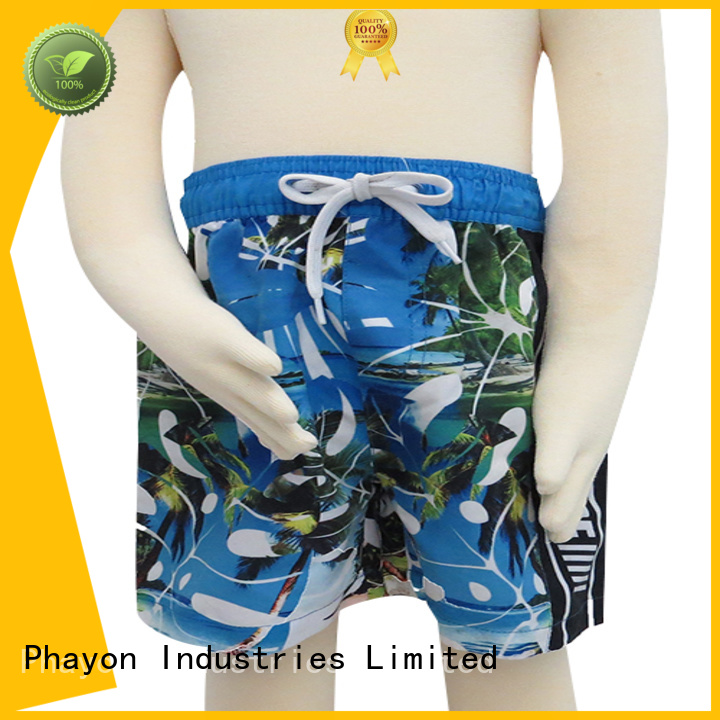 PHAYON comfortable boys bathing suits with customized service for holiday