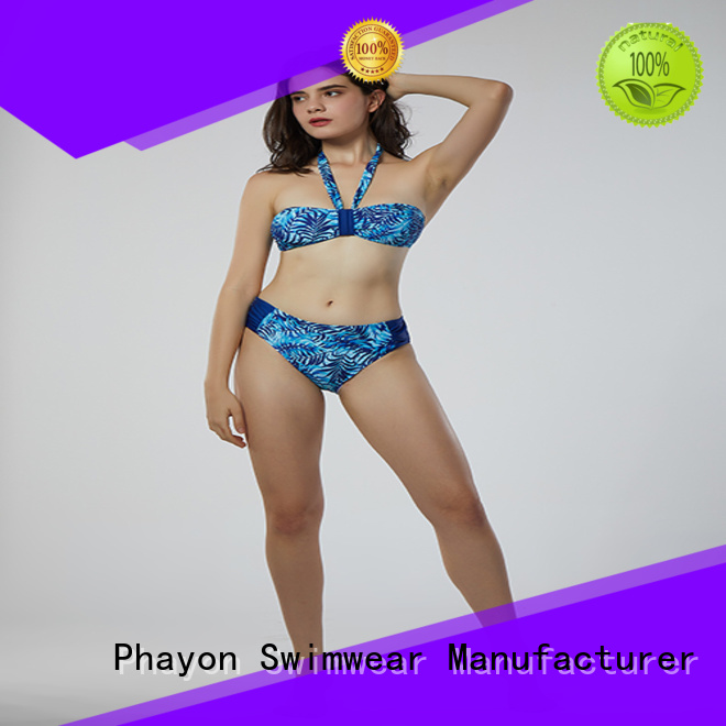 PHAYON solid swimwear wholesale tankini for swimming pool