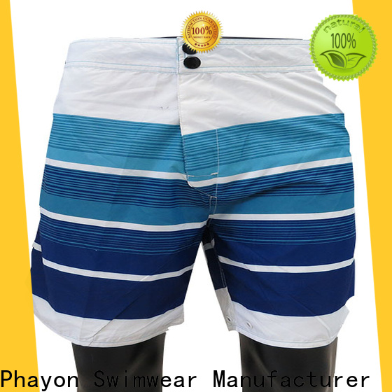 PHAYON mens clothing sale with waist elastic design for swimming pool