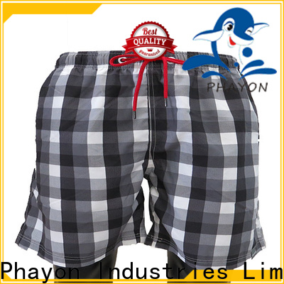 PHAYON top beach shorts men with waist elastic design for holiday