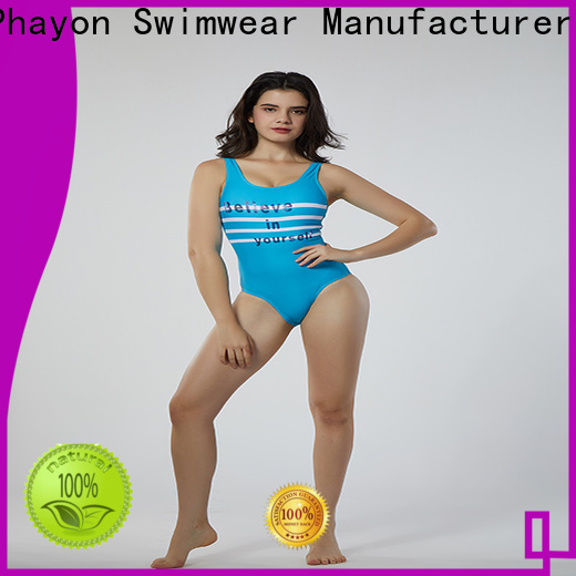 PHAYON animal print tankini swimwear manufacturer for beach