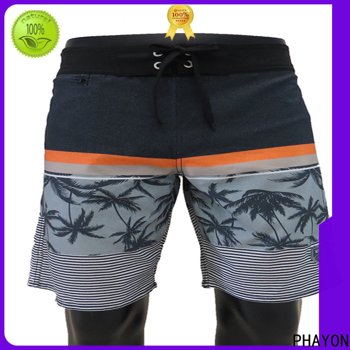 PHAYON prints men clothing wholesale surf beachwear for holiday