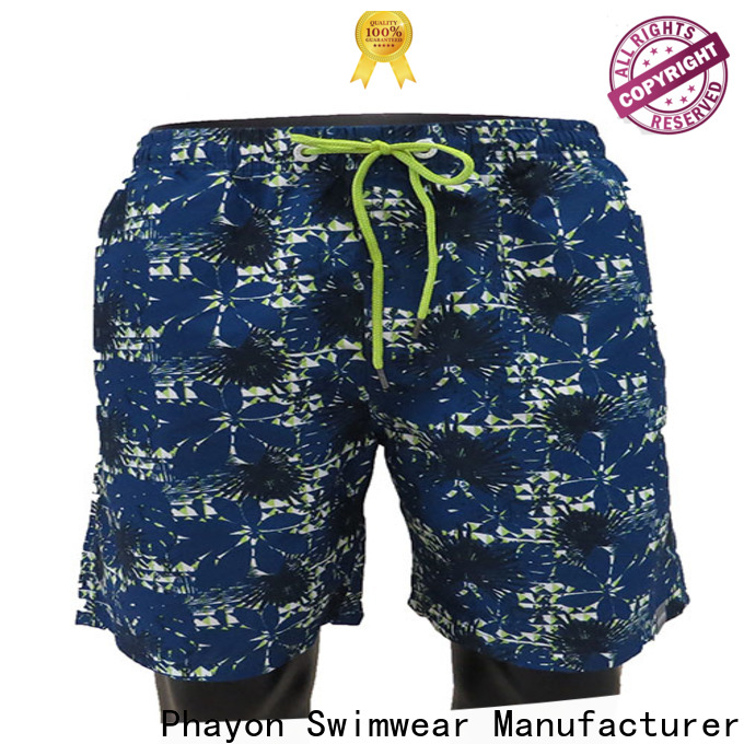 PHAYON beach shorts for guys with waist elastic design for holiday