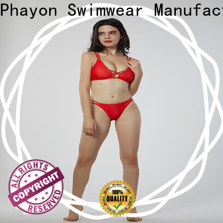 solid bikini swimsuits factory for holiday