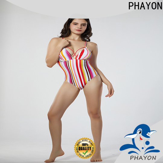 PHAYON deep v bathing suits on sale with padding for swimming pool