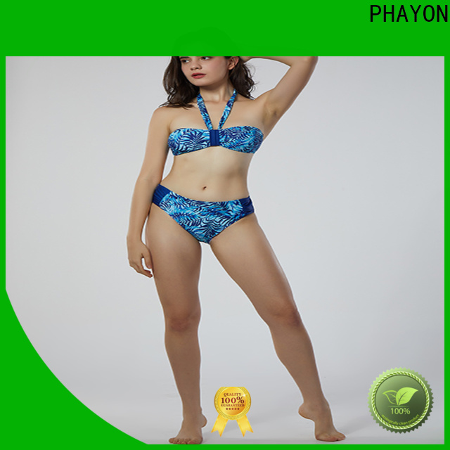 PHAYON cat pattern ladies swimsuit tankini for swimming pool