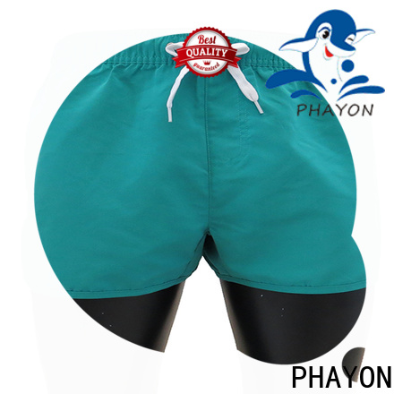 PHAYON sport mens boardshorts sale with waist elastic design for holiday