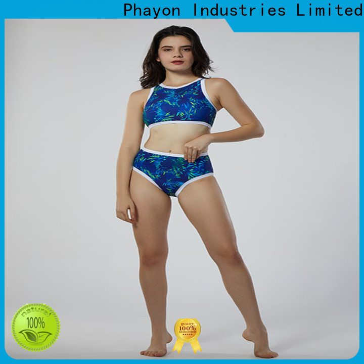 PHAYON bathing suits custom with back hollow for beach