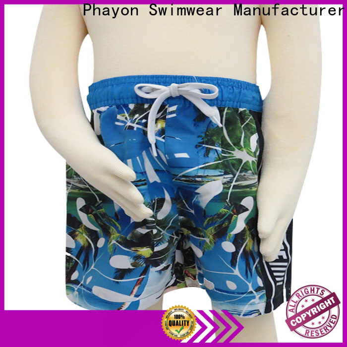 PHAYON boys swimwear with customized service for swimming pool