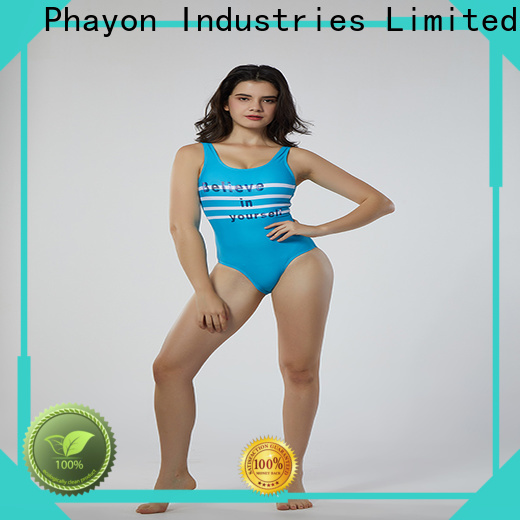 PHAYON letters print bikini wear bathing suits for holiday