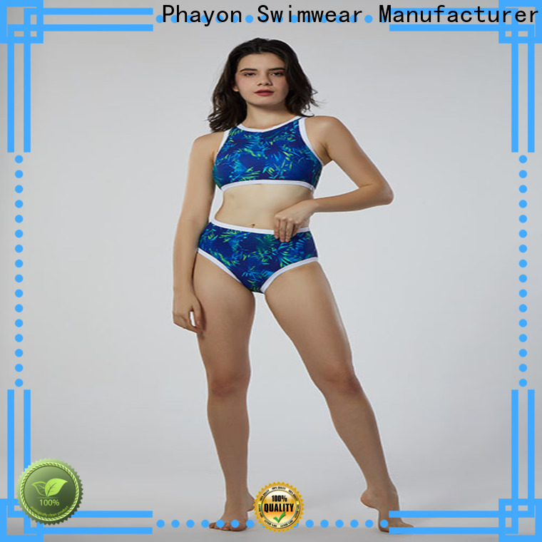 thin tankini swimwear supplier for beach