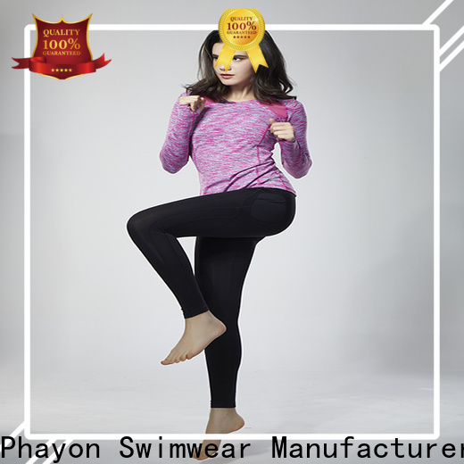 PHAYON wholesale yoga wear sweat suits for outdoor activity