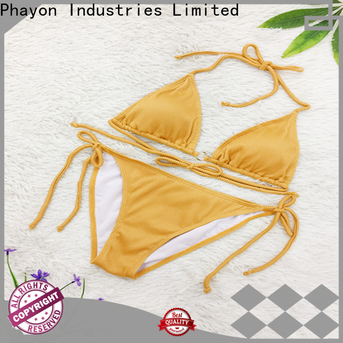 PHAYON custom swimwear with padding for beach