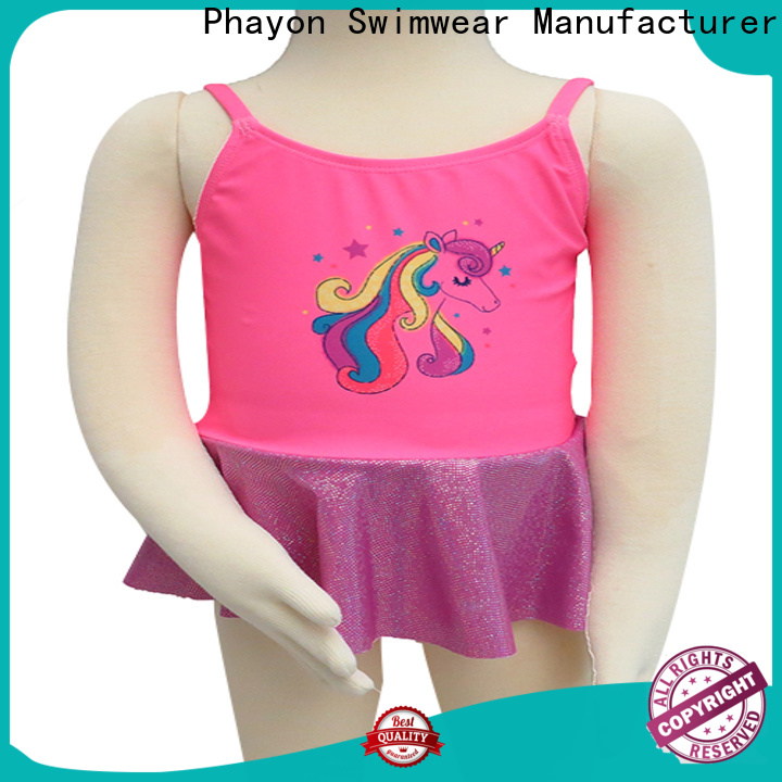 PHAYON latest bathing suits for kids girls factory for holiday