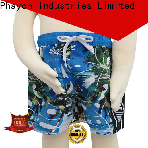 printed boys board shorts manufacturer for swimming pool