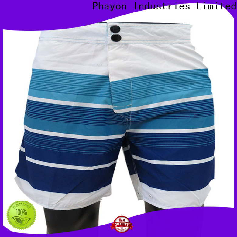 PHAYON mens clothing sale with waist elastic design for swimming pool