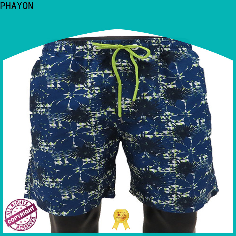 PHAYON beach shorts with waist elastic design for holiday