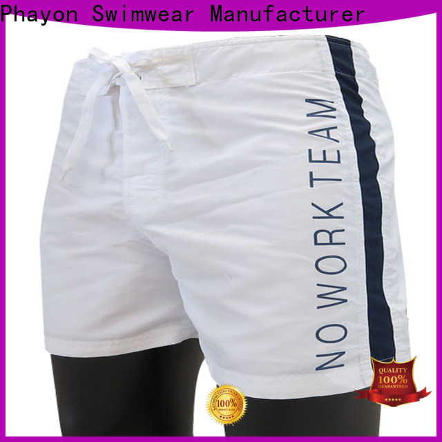 PHAYON custom men clothing wholesale with waist elastic design for holiday