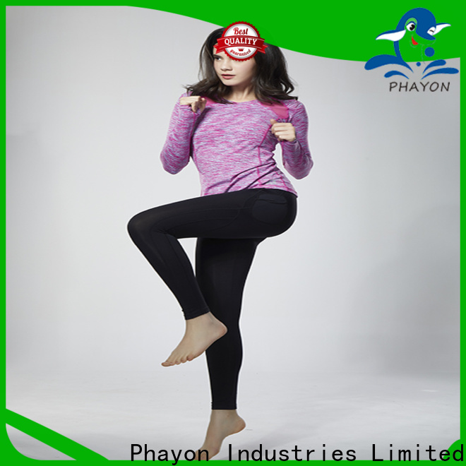 PHAYON blank cycling clothing yoga fitness wear for women