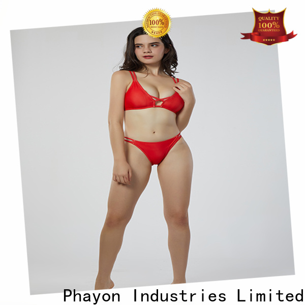 PHAYON double fabric custom bikini wear for swimming pool