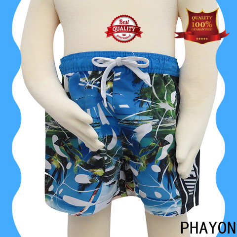 PHAYON top boys clothing with customized service for swimming pool