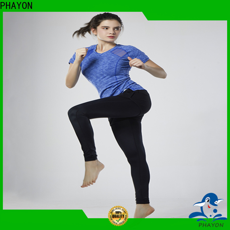 PHAYON fashion cycling jersey sale yoga fitness wear for outdoor activity