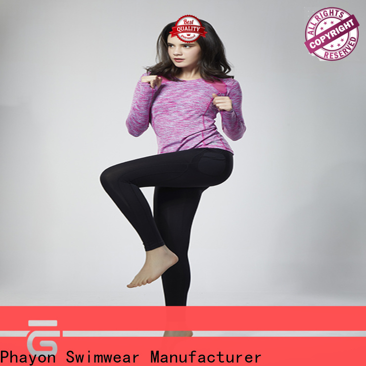 PHAYON yoga wear jersey for women