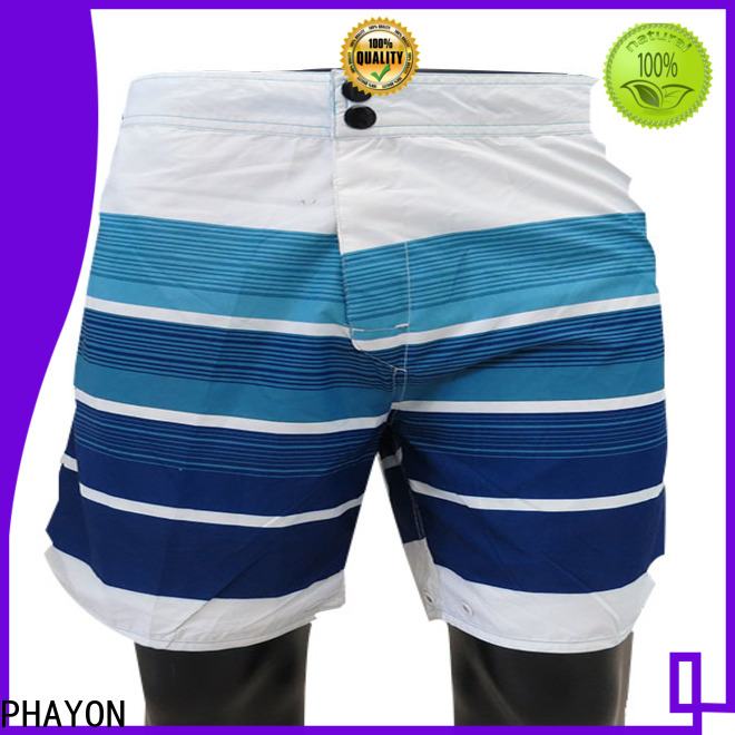 PHAYON high quality beach shorts men manufacturer for swimming pool