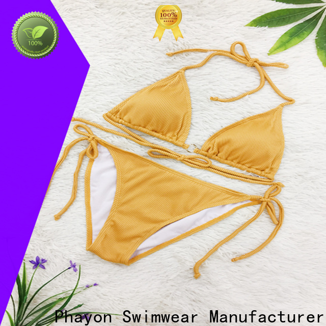 PHAYON sexy womens bikini sets with padding for swimming pool