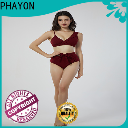 PHAYON swimwear boutique bathing suits with back hollow for holiday