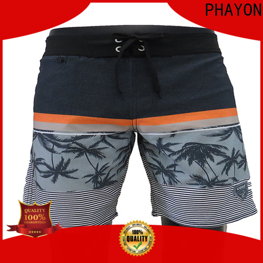 PHAYON striped mens board shorts pants for beach