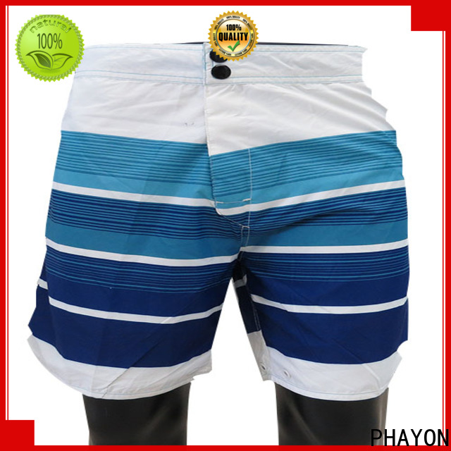 PHAYON beach shorts men with waist elastic design for beach