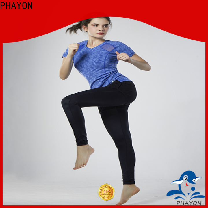 PHAYON top active sportswear sweat suits for outdoor activity